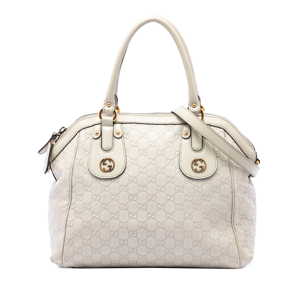 Pre-Loved Gucci Medium Guccissima Scarlett Satchel